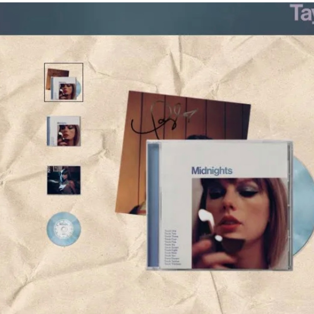Signed Midnights Cd: Moonstone